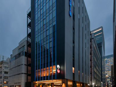 ALBEAM Curtain Wall 施工例 その8／ファーストキャビン京橋（東京都）