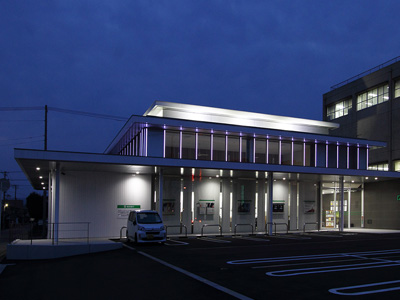 ALBEAM Curtain Wall 施工例 その17／福邦銀行（福井県）